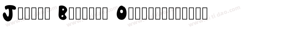 Jungle Burnout Oblique字体转换